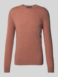 Strickpullover mit gerippten Abschlüssen von Christian Berg Men Rosa - 11