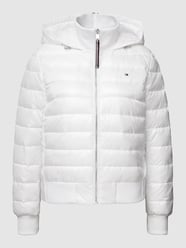 Steppjacke mit Label-Stitching von Tommy Hilfiger Weiß - 35