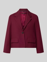 Boxy fit blazer met klepzakken van Windsor Bordeaux - 41