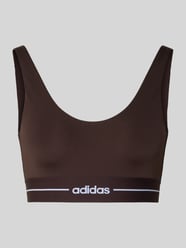 Biustonosz z elastycznym paskiem z logo od adidas Sportswear - 1