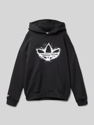 Hoodie met labelprint van adidas Originals - 6