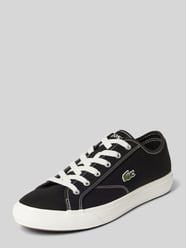 Sneakersy z wyhaftowanym logo model ‘BACKCOURT’ od Lacoste - 16