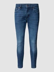 Jeans mit Label-Patch Modell 'West' von Drykorn Blau - 36