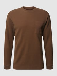 Pullover mit Struktur-Muster von Drykorn Braun - 29