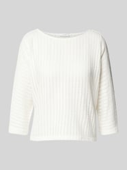Gebreide pullover met 3/4-mouwen, model 'Sowi' van OPUS - 24