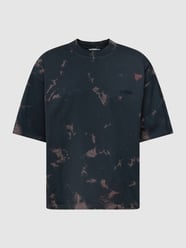Oversized T-Shirt in Batik-Optik von REVIEW Grau / Schwarz - 19