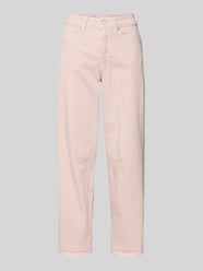 Straight Fit Jeans im 5-Pocket-Design Modell 'Melly' von OPUS PANTS Pink - 5