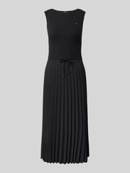 slim fit midi-jurk van viscosemix van Tommy Hilfiger - 13