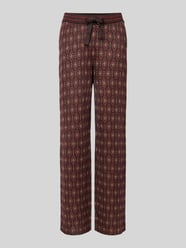 Straight Fit Sweatpants mit Tunnelzug von Scotch & Soda Bordeaux - 6