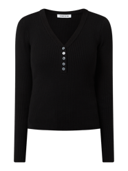 Pullover aus Viskosemischung Modell 'Alesia' von EDITED Schwarz - 14