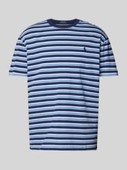 T-Shirt mit Label-Stitching von Polo Ralph Lauren Blau - 11