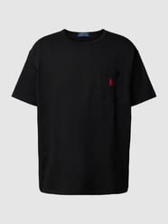 T-Shirt mit Brusttasche von Polo Ralph Lauren Schwarz - 21