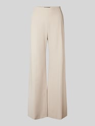 Wide Leg Anzughose mit Bügelfalten von Windsor Beige - 46