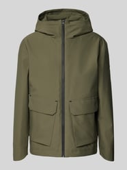 Jacke mit Pattentaschen Modell 'Fieldjkt' von Strellson Grün - 31