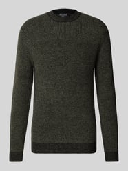 Gebreide pullover met ronde hals van Antony Morato Groen - 4