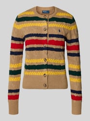 Strickjacke aus Woll-Kaschmir-Mix von Polo Ralph Lauren - 36