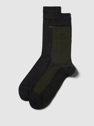 Socken mit Label-Detail im 2er-Pack von BOSS Grau - 33