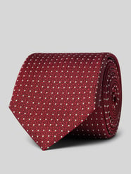 Krawatte mit Allover-Muster von BOSS Rot - 23
