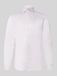 Super Slim Fit Businesshemd in Premiumqualität von Jake*s Beige - 5