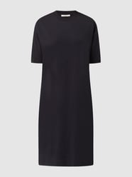 Shirtkleid mit überschnittenen Schultern  von edc By Esprit Schwarz - 35