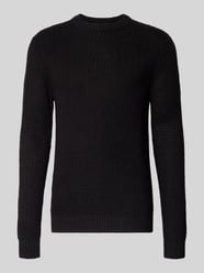 Gebreide pullover met ribboorden, model 'LINK' van Jack & Jones - 13