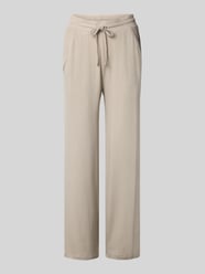 Wide Leg Jogginghose aus Modal-Mix von Marc O'Polo Beige - 14