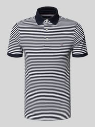 Koszulka polo o kroju slim fit z mieszanki bawełny i elastanu od Tommy Hilfiger - 6