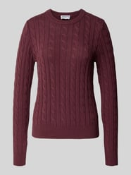 Slim fit shirt met lange mouwen in gebreide look van Jake*s Casual - 17