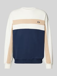 Sweatshirt mit Logo-Badge Modell 'ANDORA' von Ellesse Beige - 8