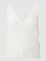 Stricktop aus Baumwolle von Superdry Beige - 11