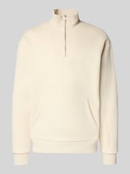 Sweatshirt mit Stehkragen und Reißverschluss von REVIEW - 25