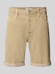 Regular Fit Shorts mit Umschlag Modell 'RICK' von JACK & JONES Beige - 45