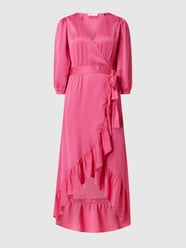 Wickelkleid aus Satin  von POM Amsterdam Rosa - 48