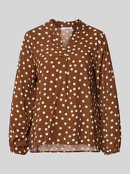 Relaxed Fit Bluse aus reiner Viskose-Mix Modell 'Valeria' von ZABAIONE - 2