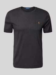 T-Shirt mit Label-Stitching von Polo Ralph Lauren Grau - 48