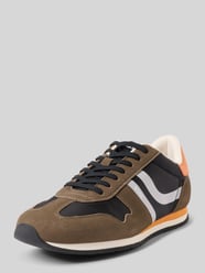 Niskie sneakersy z nadrukiem logo model „LEVON_RUNN_NYMI” od BOSS Orange - 39