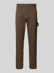 Relaxed Fit Hose im 5-Pocket-Design Modell 'Hurricane' von Blend Braun - 19