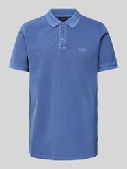 Regular Fit Poloshirt mit Label-Stitching Modell 'Ambrosio' von JOOP! Jeans Blau - 24