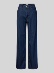 Wide Leg Jeans aus Viskose von Marc O'Polo Denim Blau - 8