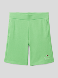Bermuda met labelprint van Tommy Hilfiger Teens Groen - 28