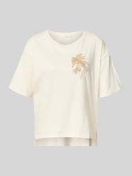 T-Shirt mit Motiv-Stitching von Fynch-Hatton - 22