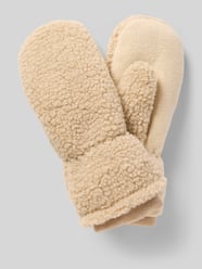 Handschuhe mit Teddyfell Modell 'THEA' von Only Beige - 28