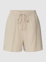 Shorts mit Strukturmuster Modell 'THYRA' von Only Beige - 27