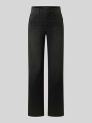 High Waist Jeans mit Label-Patch von ANGELS - 37