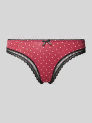String mit Spitzenbesatz von HUGO Bordeaux - 41