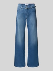 Wide Leg Jeans mit Gürtel Modell 'LIZ BELT' von Angels - 17