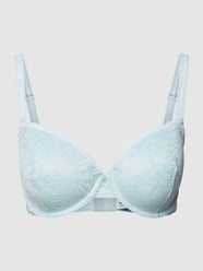 Beha met kant, model 'BALCON' van CK One Blauw / turquoise - 13