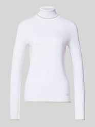 Gebreide pullover met opstaande kraag van Liu Jo White - 28
