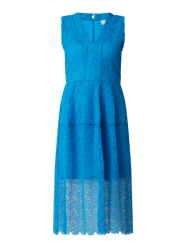 Jurk van gebloemd kant  van MICHAEL Michael Kors Blauw / turquoise - 33
