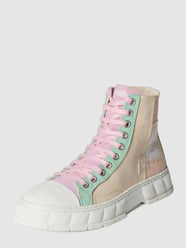 High Top Sneaker im Colour-Blocking-Design von Viron Beige - 9